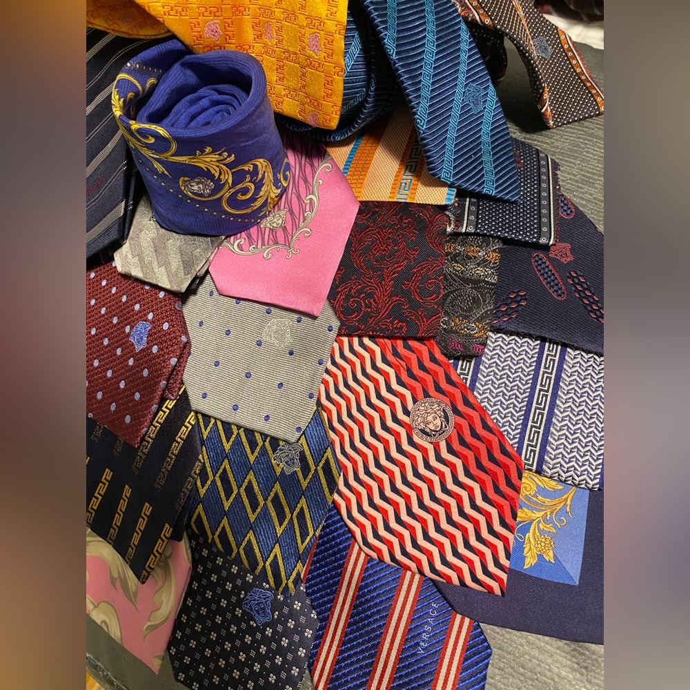 Vintage Versace Ties bundle for your pleasure.